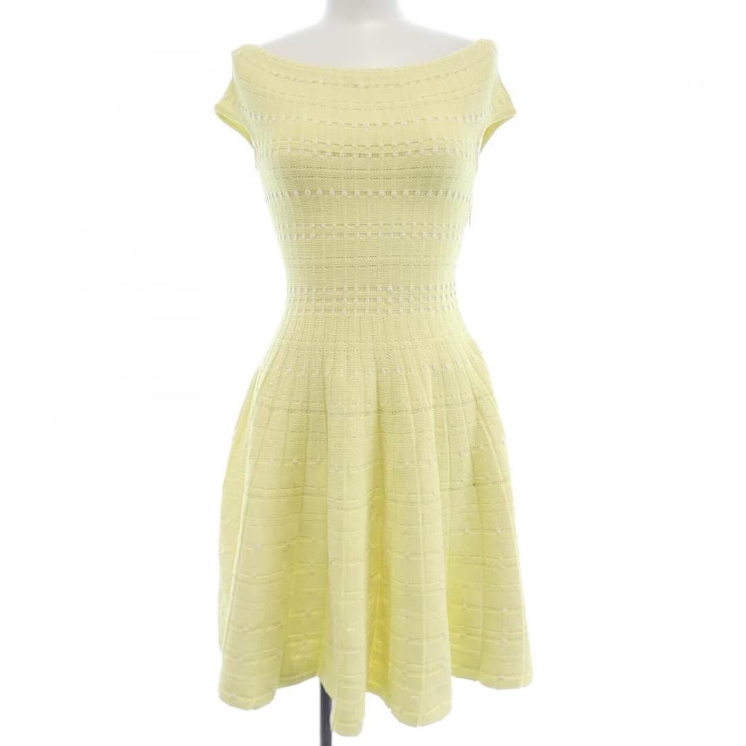 Alexander McQueen - Alexander McQueen ニットワンピース オフ Alexander McQueen - Alexander McQueen ニットワンピース オフ