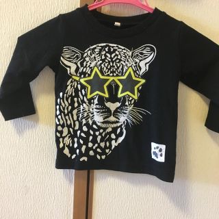 豹柄 ベビー長袖Ｔシャツ^o^(Ｔシャツ)