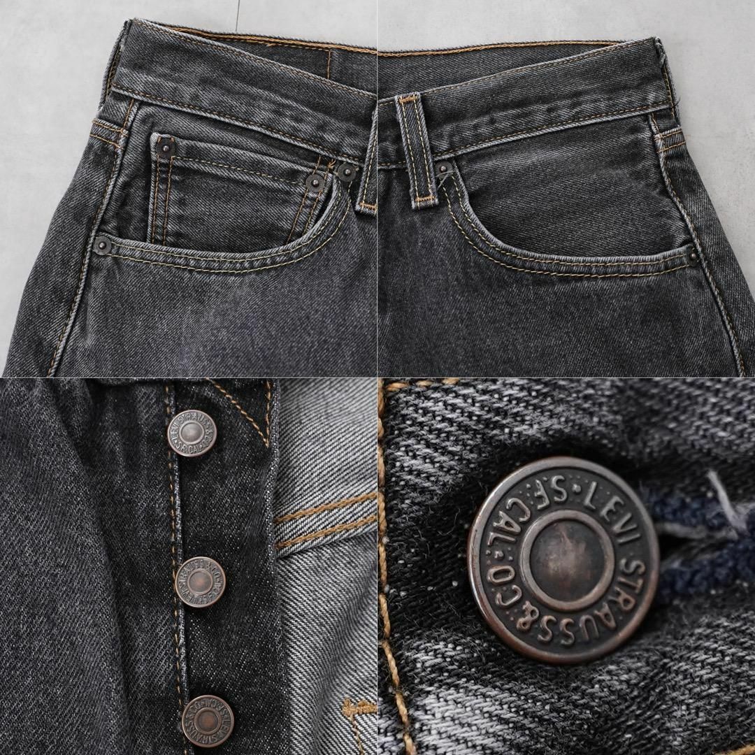 Levi's - リーバイス501 W32 ブラックデニム 黒 ボトム パンツ