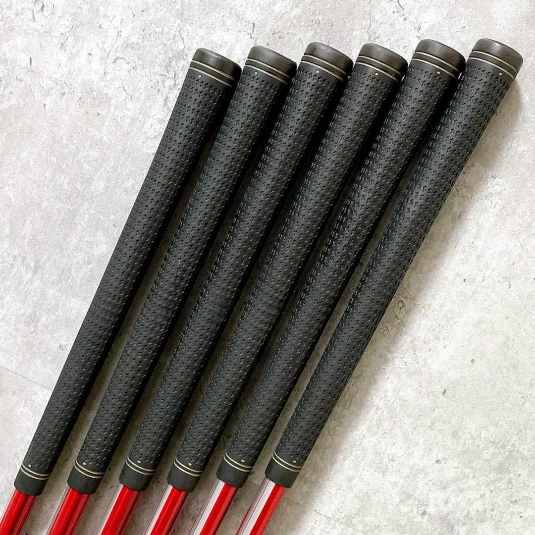 PRGR - PRGR iD nabla RED メンズゴルフ アイアン 6本セット PRGR - PRGR iD nabla RED メンズゴルフ アイアン 6本セット