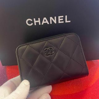 CHANEL - CHANEL オールブラック財布の通販 by みう's shop CHANEL - CHANEL オールブラック財布の通販 by みう's shop