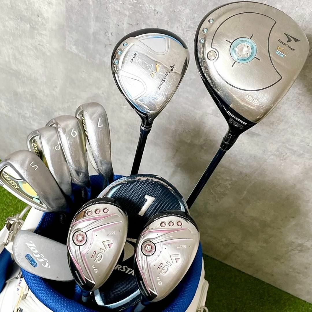 Callaway - キャロウェイ レディースゴルフ 9本 かわいい 初心者 Callaway - キャロウェイ レディースゴルフ 9本 かわいい 初心者