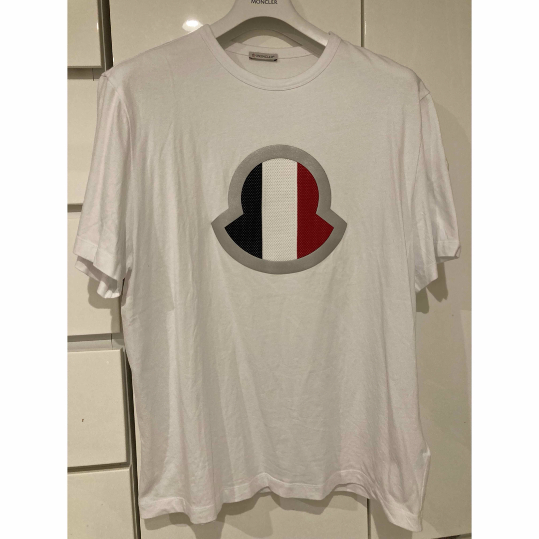 MONCLER - 激安 美品】サイズXL モンクレール 半袖Tシャツ MONCLER - 激安 美品】サイズXL モンクレール 半袖Tシャツ