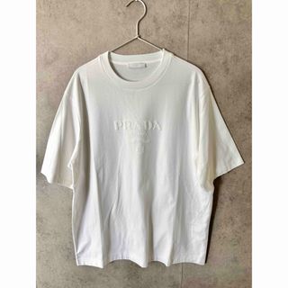 PRADA - ☆ PRADA プラダ Tシャツ ティーシャツ ネイビー S ユニ PRADA - ☆ PRADA プラダ Tシャツ ティーシャツ ネイビー S ユニ