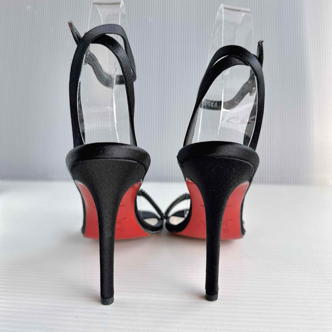 Christian Louboutin - ルブタン ラインストーン装飾 ストラップ Christian Louboutin - ルブタン ラインストーン装飾 ストラップ