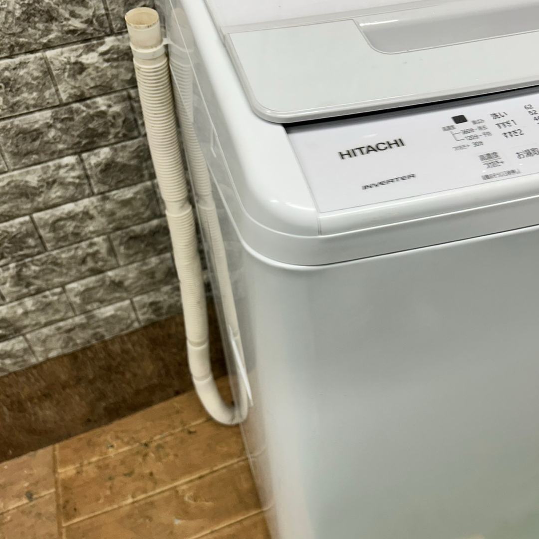 67 日立 ビートウォッシュ 洗濯機 2022年製 容量8キロ 小型 同棲 67 日立 ビートウォッシュ 洗濯機 2022年製 容量8キロ 小型 同棲