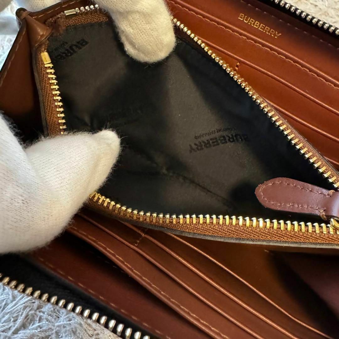 BURBERRY - 【未使用】バーバリー レザー 長財布 ノバチェック BURBERRY - 【未使用】バーバリー レザー 長財布 ノバチェック
