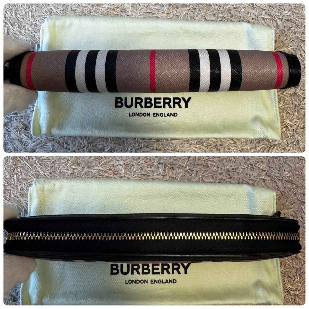 BURBERRY - 【未使用】バーバリー レザー 長財布 ノバチェック BURBERRY - 【未使用】バーバリー レザー 長財布 ノバチェック