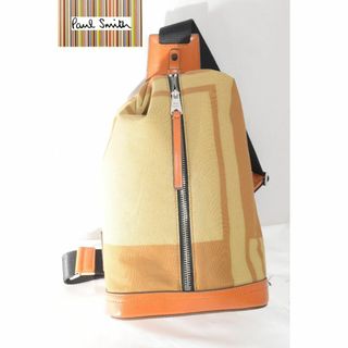 ポールスミス(Paul Smith)の新品☆Paul Smith レザー ワン ショルダー バッグ☆キャメル カラー(ショルダーバッグ)
