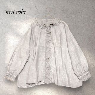 nest Robe - 【未使用】AU GARCONS オーギャルソン リネン巻き nest Robe - 【未使用】AU GARCONS オーギャルソン リネン巻き