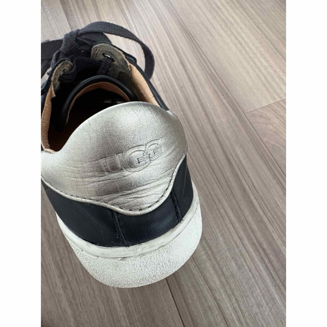 UGG - UGGレザースニーカー MILO マイロ 1019107 ブラック 24cm UGG - UGGレザースニーカー MILO マイロ 1019107 ブラック 24cm