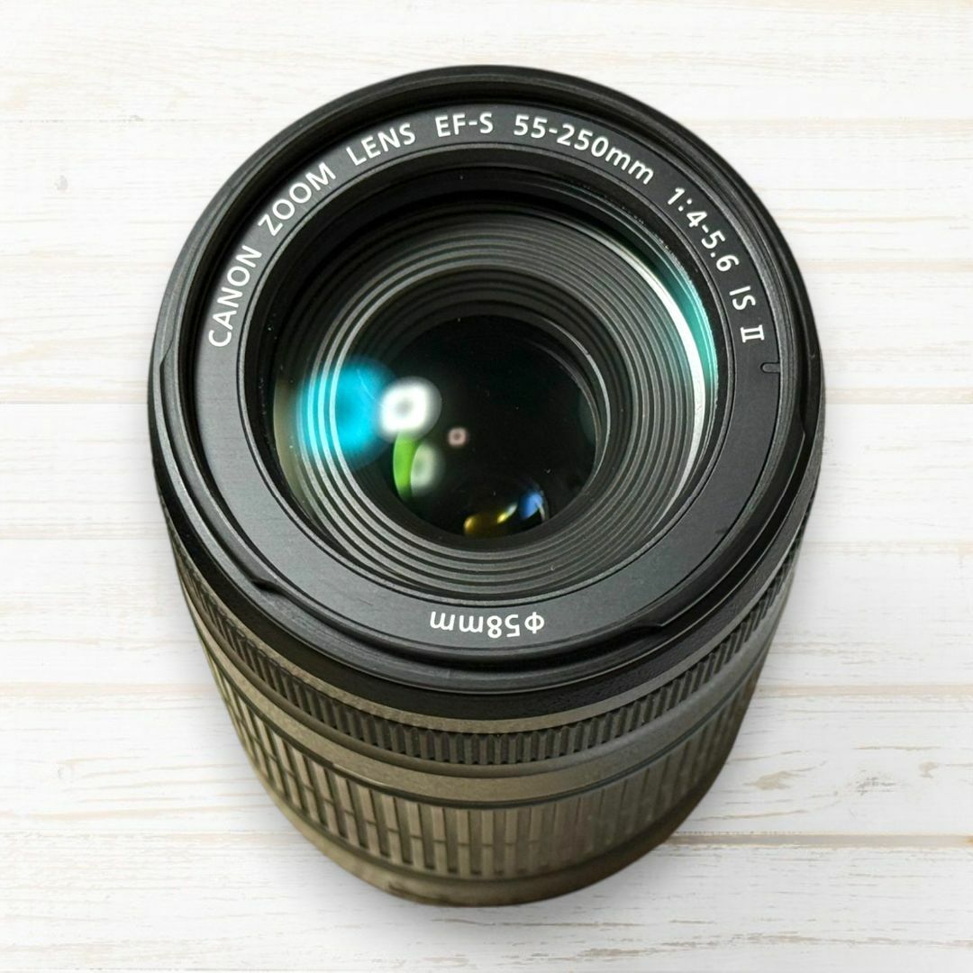 Canon - Canon ズームレンズ EF-S 55-250mm IS Ⅱ #72の通販 by Canon - Canon ズームレンズ EF-S 55-250mm IS Ⅱ #72の通販 by