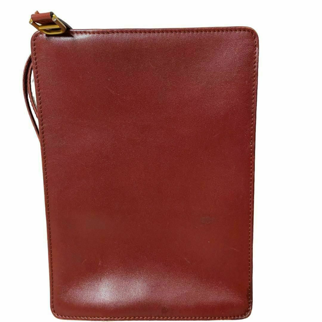 Cartier - Cartier セカンドバッグ ボルドー マストライン Cartier - Cartier セカンドバッグ ボルドー マストライン