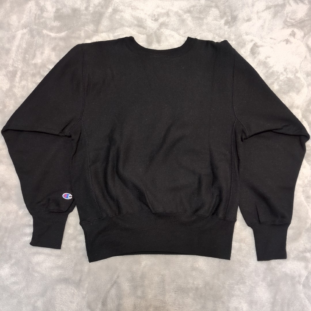 Champion - 希少 デッドストック 黒 90s USA製 M リバース Champion - 希少 デッドストック 黒 90s USA製 M リバース