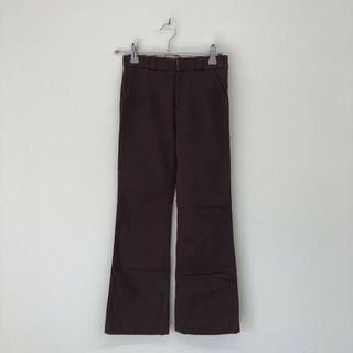 キャシャレル(cacharel)の【cacharel 】キャシャレル　パンツ　ボトムス　紫系　パープル　綿100％　カジュアル　レディース(その他)