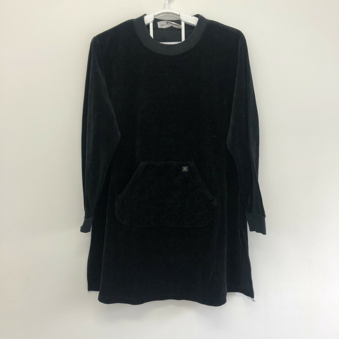 SONIA RYKIEL - 【SONIA RYKIEL】ソニアリキエル パーカー ボアパーカー 長袖 M 黒 ブラック