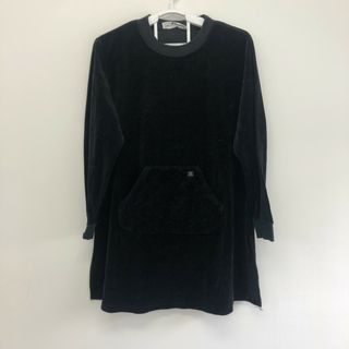ソニアリキエル(SONIA RYKIEL)の【SONIA RYKIEL】ソニアリキエル パーカー ボアパーカー 長袖 M 黒 ブラック(パーカー)