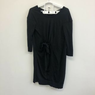 BALENCIAGA - バレンシアガ 236123 黒 ドレスワンピース 38の BALENCIAGA - バレンシアガ 236123 黒 ドレスワンピース 38の