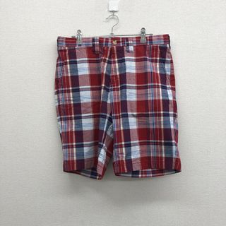 トミーヒルフィガー(TOMMY HILFIGER)の【TOMMY HILFIGER】トミーヒルフィガー　赤　青　チェック　 パンツ　ユニセックス(その他)