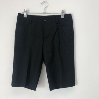 ミッシェルクラン(MICHEL KLEIN)の【MICHEL KLEIN】ミッシェルクラン　ショートパンツ　ハーフパンツ　黒系　ブラック　サイズ38　レディース(ショートパンツ)