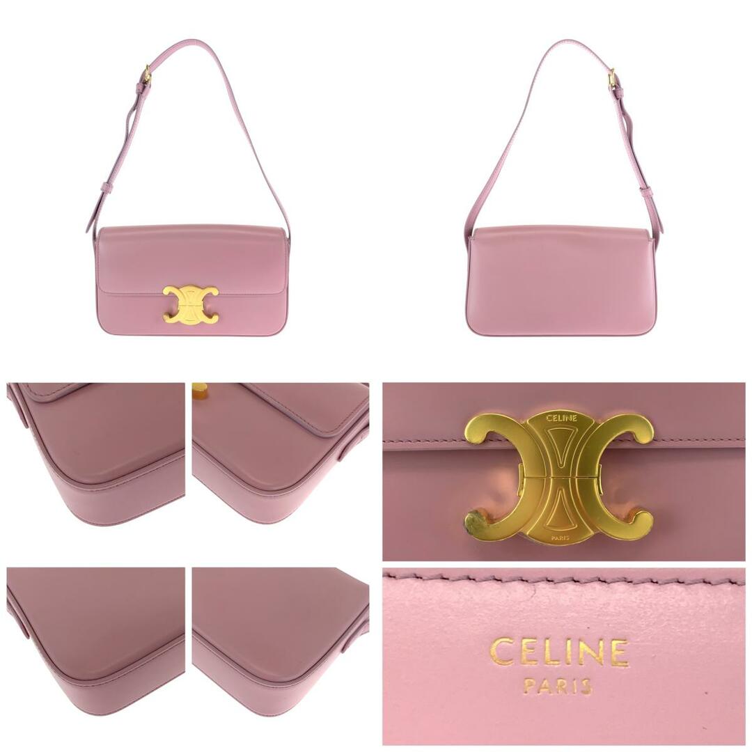 CELINE - 超美品 CELINE セリーヌ トリオンフ ピンク ゴールド CELINE - 超美品 CELINE セリーヌ トリオンフ ピンク ゴールド