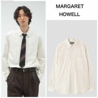 MARGARET HOWELL - MARGARET HOWELL 長袖シャツ マーガレット MARGARET HOWELL - MARGARET HOWELL 長袖シャツ マーガレット