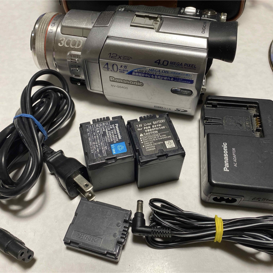 Panasonic - Panasonic miniDVビデオカメラ NV-GS400 ⑤の通販 Panasonic - Panasonic miniDVビデオカメラ NV-GS400 ⑤の通販