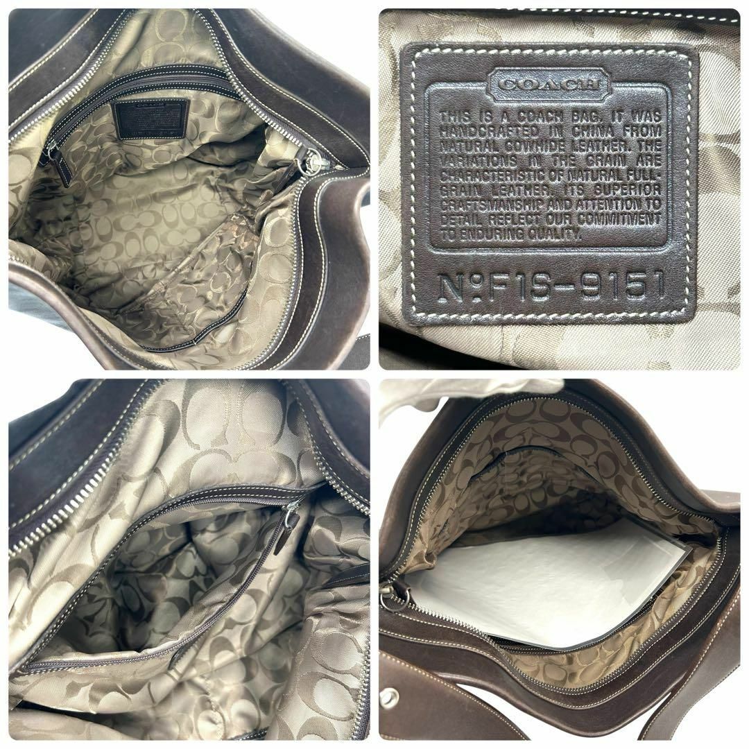 COACH - 1038 Vintage Coach ショルダーバッグ バケツ型 レザー