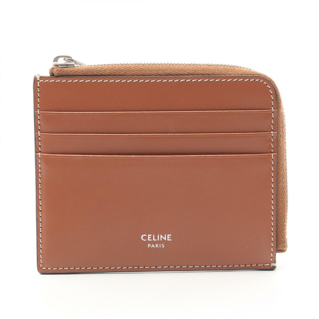 CELINE - セリーヌ トリオンフ ジップドカードホルダー コイン CELINE - セリーヌ トリオンフ ジップドカードホルダー コイン