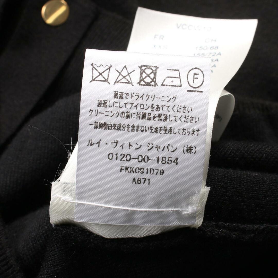 LOUIS VUITTON - ルイ・ヴィトン レザーロゴパッチ カーディガン LOUIS VUITTON - ルイ・ヴィトン レザーロゴパッチ カーディガン