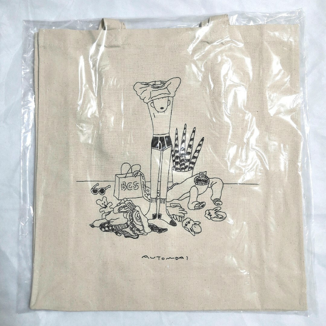 非売品■オートモアイ×ベイクルーズストア トートバッグ エコバッグ レディースのバッグ(エコバッグ)の商品写真