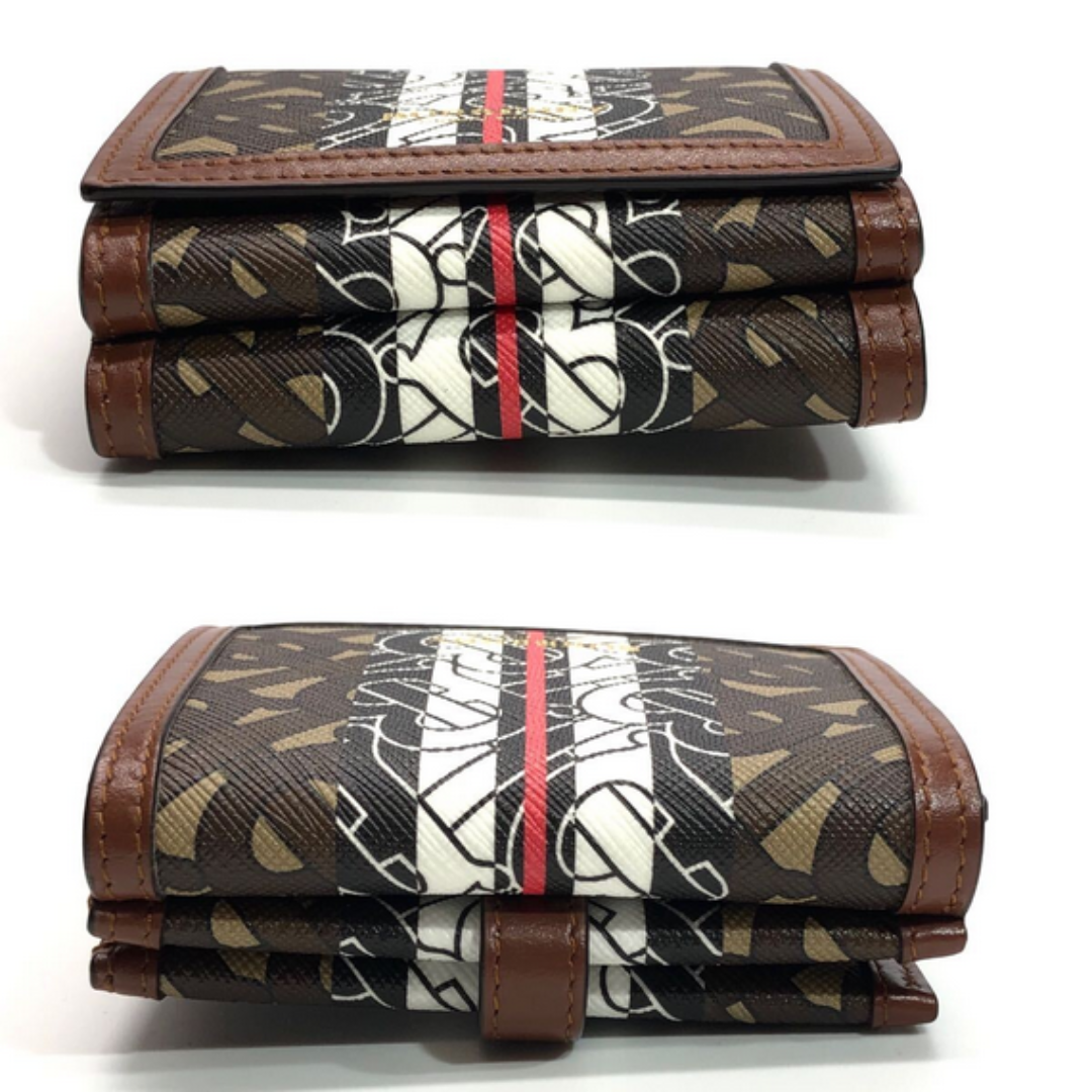 高感度ショップで2023年売れたブランド 未使用級✨バーバリー - BURBERRY TB ミニ モノグラムストライプ 小物