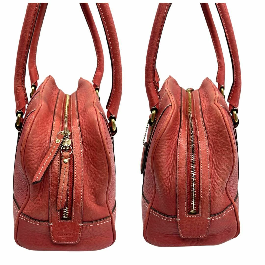 COACH - 良品 1087 Coach ミニボストンバッグ ハンドバッグ