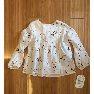 プチバトー(PETIT BATEAU)のhima様専用 最終値下げ⭐︎新品未使用⭐︎星柄シャツ(ブラウス)