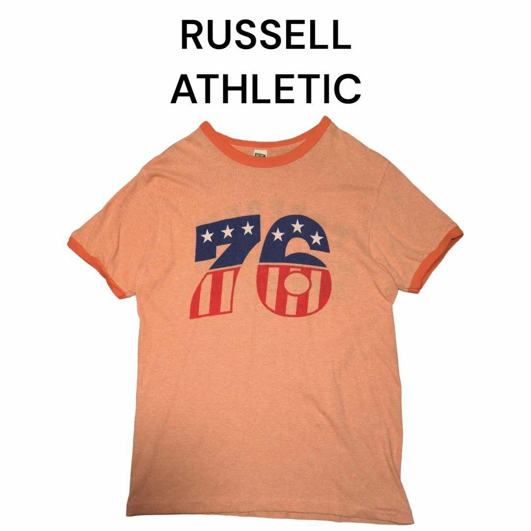 Russell Athletic - 70s 復刻RUSSELL 両面ビッグプリント Russell Athletic - 70s 復刻RUSSELL 両面ビッグプリント