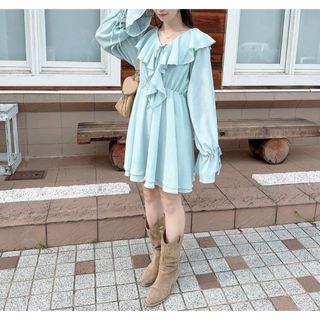 melt. - melt the lady thick belt jacket onepieceの通販 by ゆ melt. - melt the lady thick belt jacket onepieceの通販 by ゆ