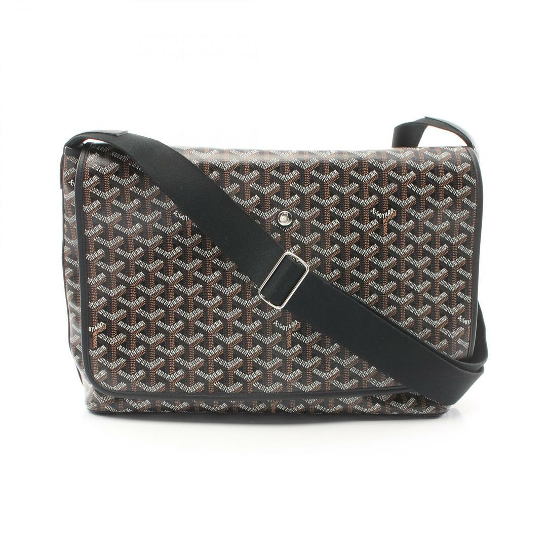 GOYARD - ゴヤール GOYARD カペシアンMM ショルダーバッグ バッグ PVCコーティングキャンバス レザー レディース ブラック系 / マルチカラー CAPETIMMLTY 【中古】