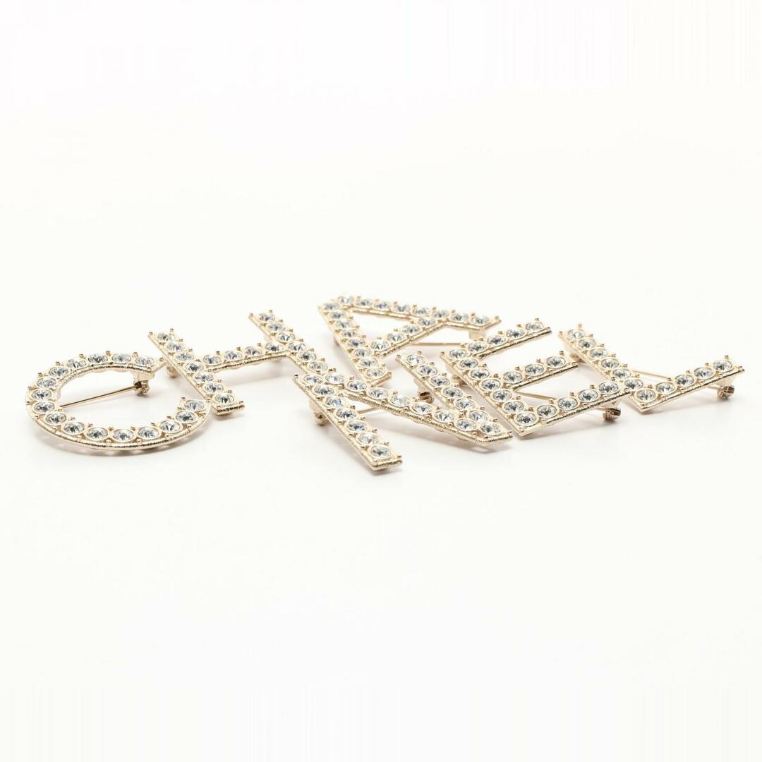 【希望者のみラッピング無料】 シャネル - CHANEL CHANEL ブローチ アルファベット ロゴ ブローチ