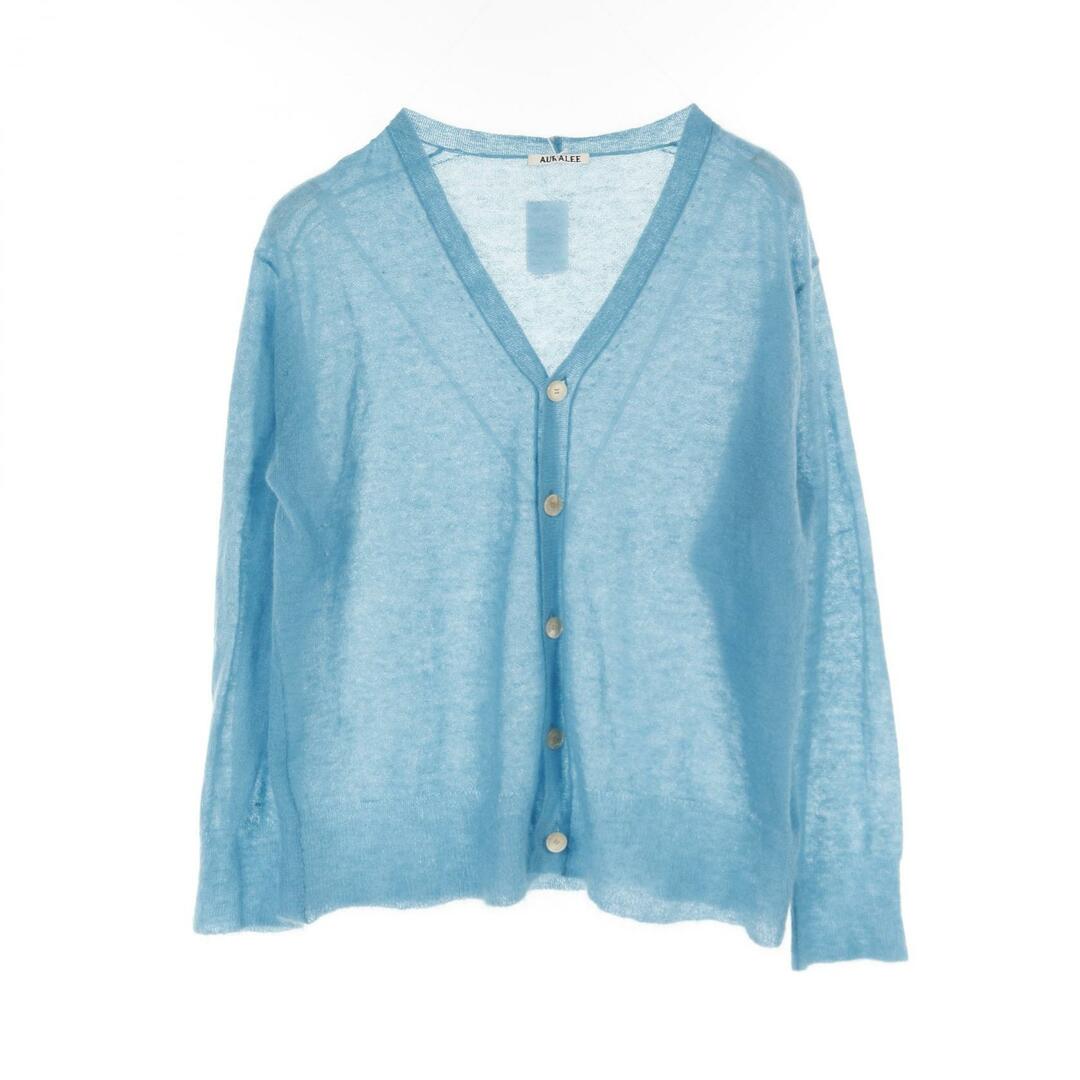 オーラリー AURALEE KID MOHAIR SHEER KNIT CARDIGAN オーラリー AURALEE KID MOHAIR SHEER KNIT CARDIGAN