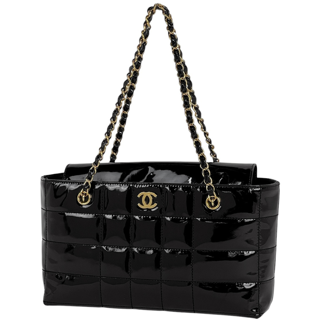 CHANEL - シャネル ココマーク チェーン トートバッグ CHANEL - シャネル ココマーク チェーン トートバッグ