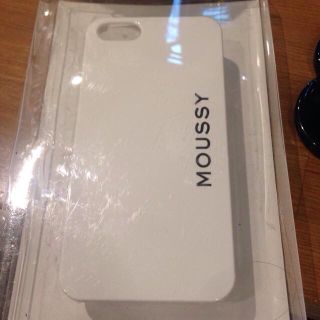 マウジー(moussy)のmoussy ノベルティiPhone5(その他)