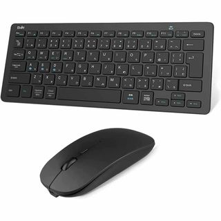 Ewin キーボード ワイヤレス マウスセット bluetooth JIS日本語(PC周辺機器)