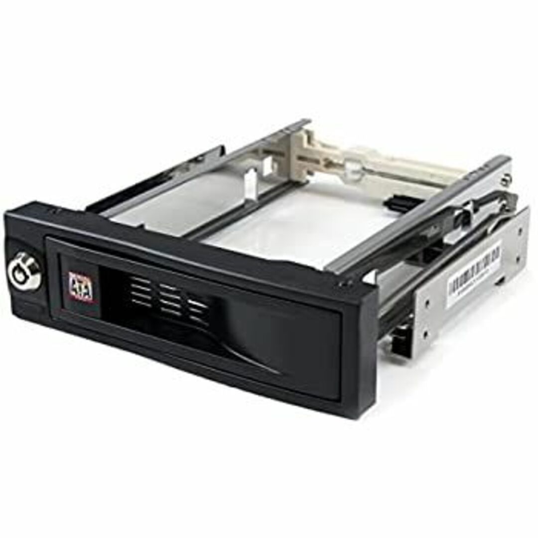 StarTech.com 5インチベイ内蔵型ハードディスクリムーバルケース トレイ/ケース不要 3.5インチSATA HDD専用モバイルラック ホットスワップ/プラ スマホ/家電/カメラのPC/タブレット(その他)の商品写真