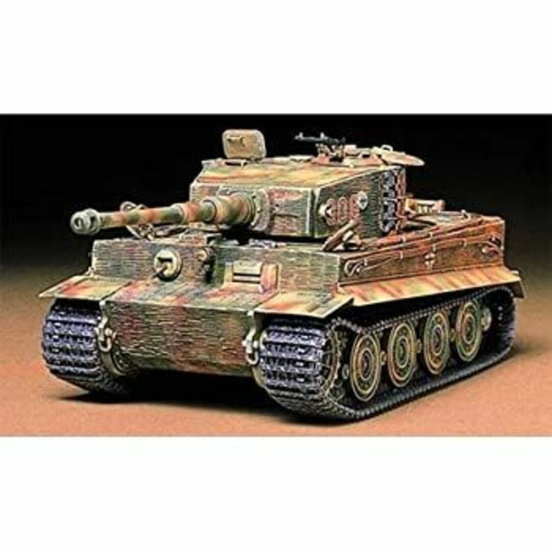 タミヤ 1/35 ミリタリーミニチュアシリーズ No.146 ドイツ陸軍 重戦車 タイガーI 型 後期生産型 プラモデル 35146 エンタメ/ホビーのおもちゃ/ぬいぐるみ(模型/プラモデル)の商品写真