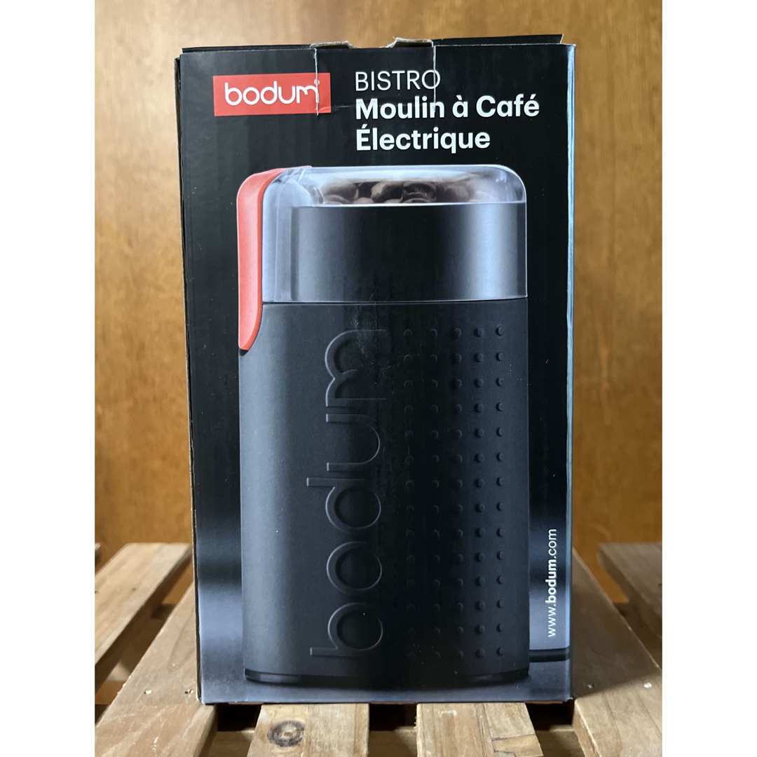 bodum(ボダム)の【新品未使用】BODUM ボタムBISTRO 電気式コーヒーグラインダー スマホ/家電/カメラの調理家電(電動式コーヒーミル)の商品写真