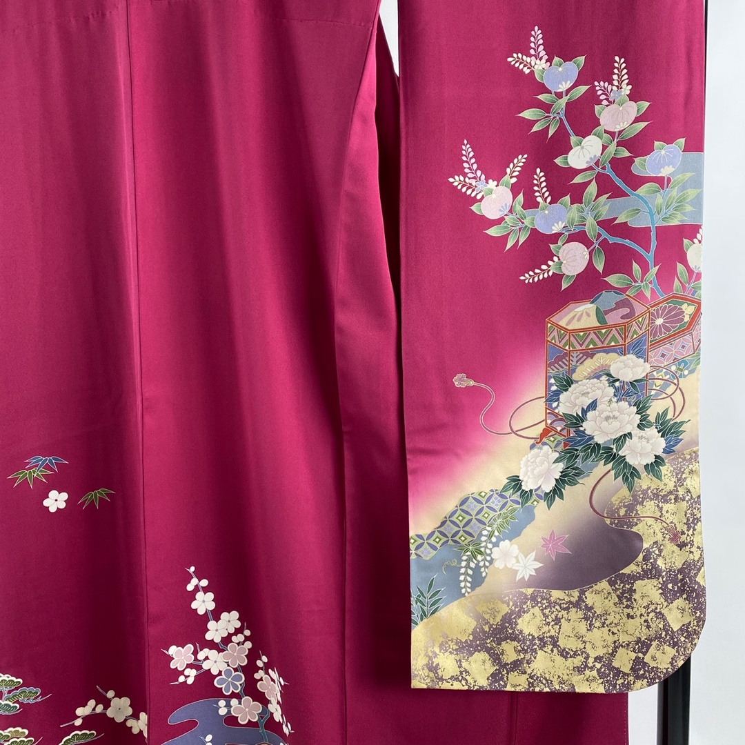 振袖 身丈162cm 裄丈67.5cm 正絹 秀品 【中古】の通販 by 振袖 身丈162cm 裄丈67.5cm 正絹 秀品 【中古】の通販 by