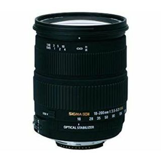 シグマ 18-200mm F3.5-6.3 DC OS HSM ニコン用 bme6fzu(レンズ(単焦点))