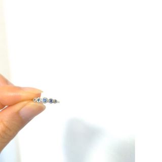 ete - ete エテ リング 指輪 K10YG レインボーリング ピンキー ete - ete エテ リング 指輪 K10YG レインボーリング ピンキー