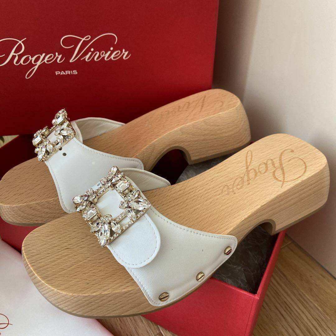 ROGER VIVIER - ロジェヴィヴィエ ヴィヴクロッグミュール ROGER VIVIER - ロジェヴィヴィエ ヴィヴクロッグミュール