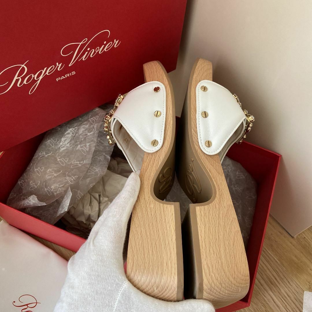 ROGER VIVIER - ロジェヴィヴィエ ヴィヴクロッグミュール ROGER VIVIER - ロジェヴィヴィエ ヴィヴクロッグミュール